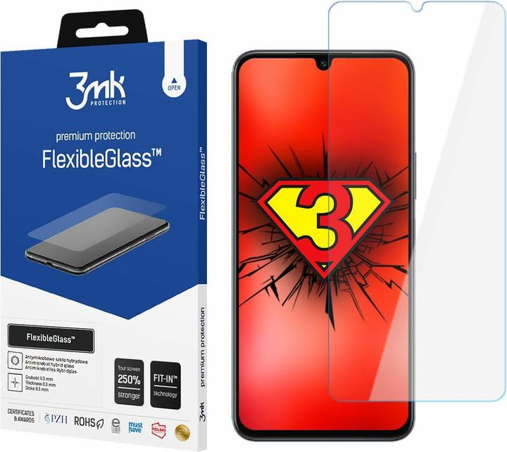 Produktbild 3MK FlexibleGlass Displayschutzfolie, Bildschirmschutzfolie (1 Stück, Infinix Note 12)