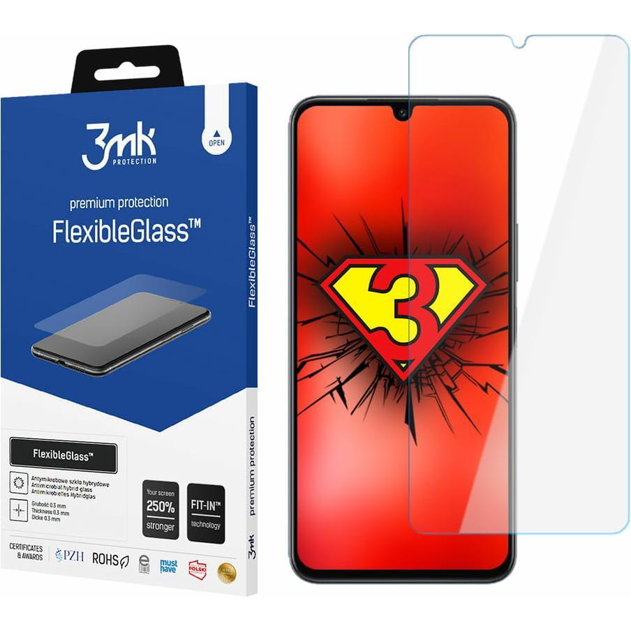 3Mk Trasparente Pellicola Protettiva Per Schermo Flexibleglass, Pellicola Protettiva Per Schermo (1 Pz., Infinix Note 12), Pellicola Protettiva Smartphone,