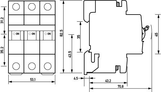 Actual product image Doepke Circuit breaker