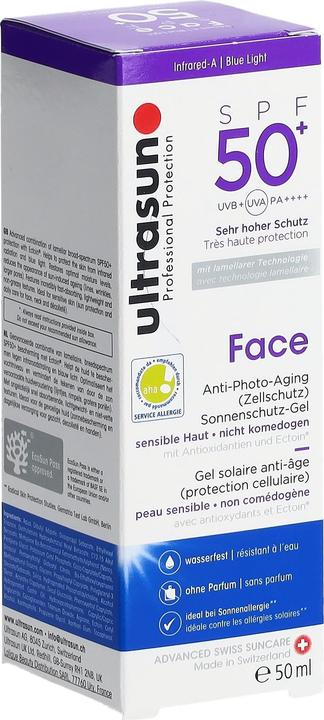 Actual product image Ultrasun Face (SPF 50+, 50 ml)
