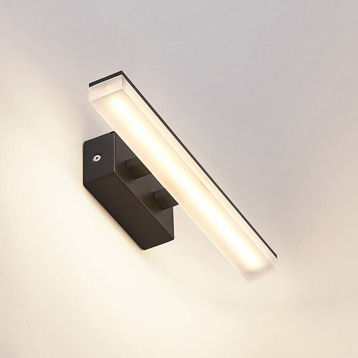 Actual product image Lucande Lisana LED wall light, IP44, 32 cm (430 lm)