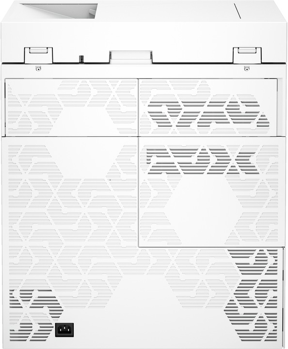 Actual product image HP Color LaserJet Enterprise MFP X58045dn printer, print, copy, scan, fax (optional), autoload, print (Laser, Colour)