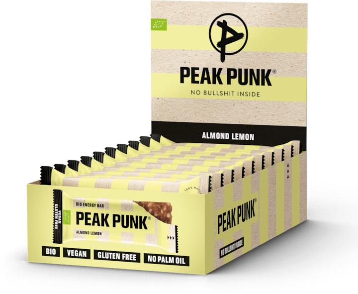 Peak Punk Barre (Almond, Citron, 15 pcs, 570 g)