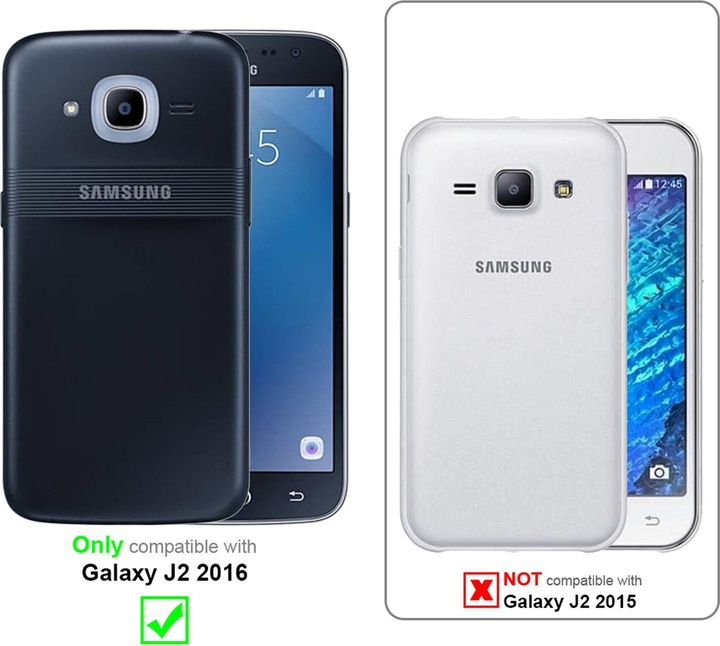 Produktbild Cadorabo Hard Cover Matt Metall Cover (Samsung Galaxy J2 2016)