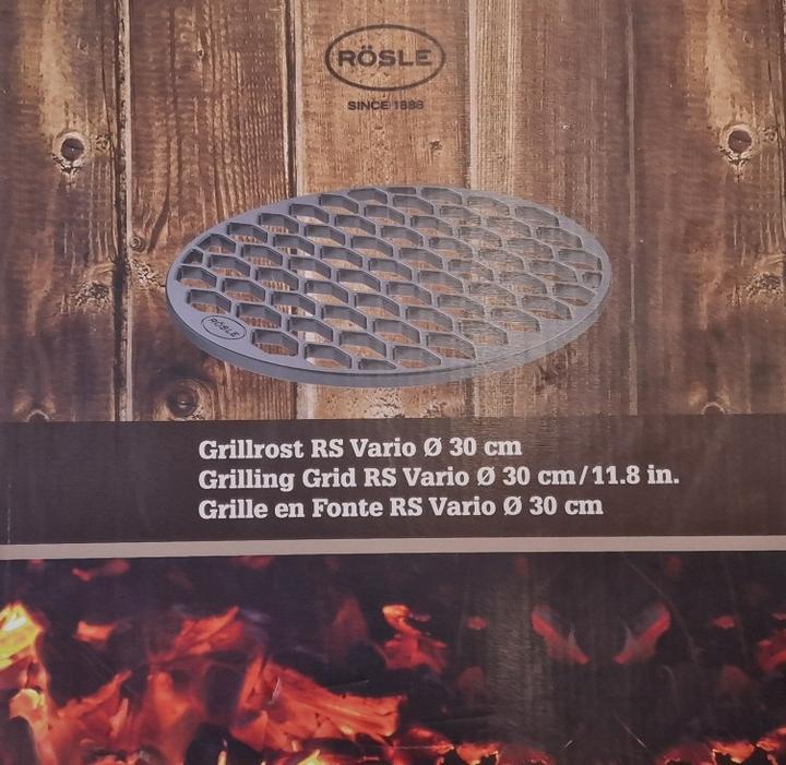 Actual product image Rösle RösleBBQ 25422 Grill grate RS Vario Ø 30cm (honeycomb structure)