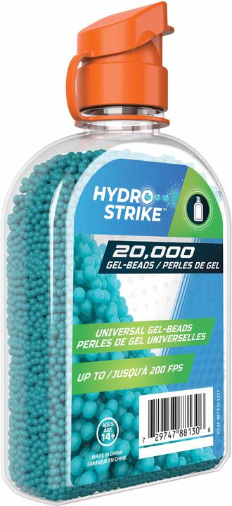 Dart Zone Hydro Strike Gel Beads - Gel Ammo Refill Pack
