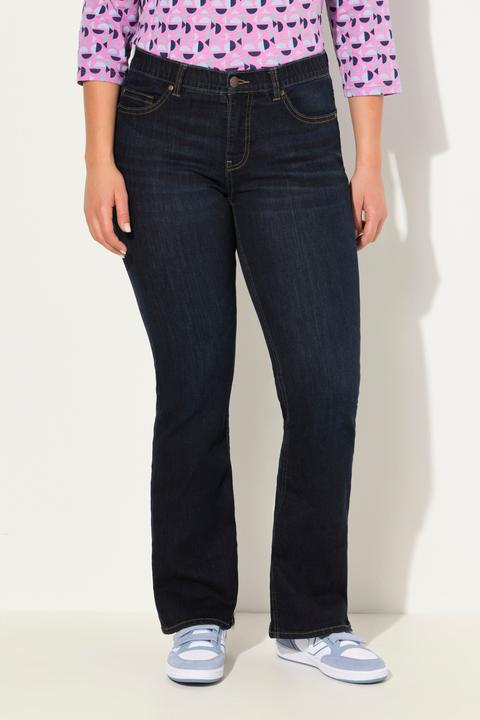 Immagine prodotto Ulla Popken Jeans modello Mary con boot cut, taglio della gamba ampio e design a cinque tasche (62)