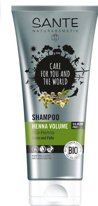 Actual product image Sante Shampoo Henna Volume (200 ml)