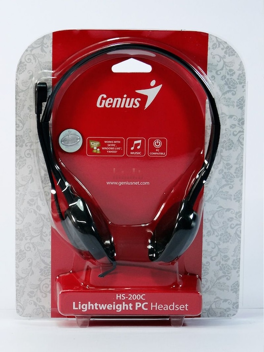 Actual product image Genius HS-200C Headset (Cable)
