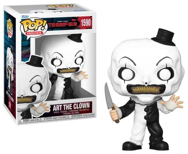 Actual product image Funko Terrifier POP! movies vinyl figurine Art the Clown 9 cm