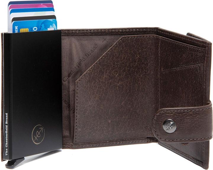 Produktbild The Chesterfield Brand Varrano Geldbörse RFID Schutz Leder 7 cm