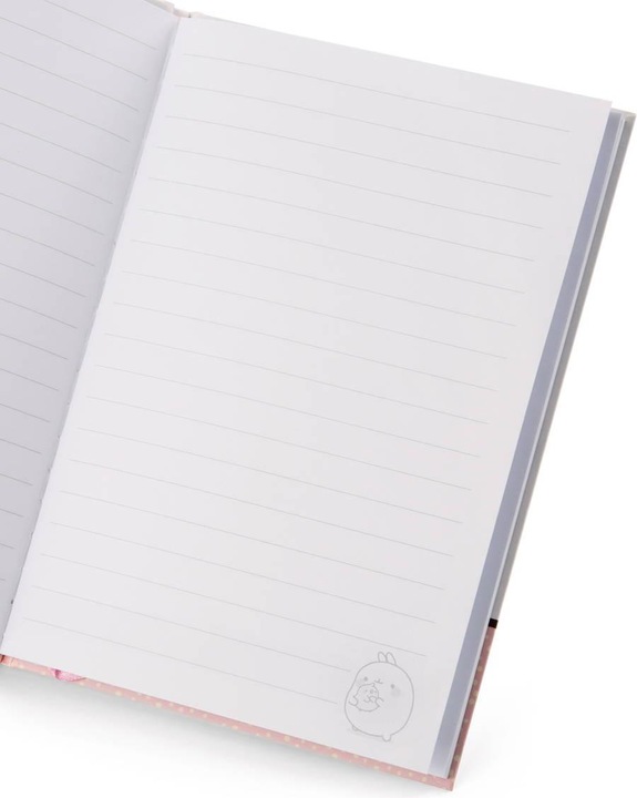 Actual product image NICI Notebook Molang (A5, Checked)