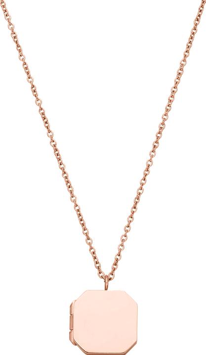 Image du produit Purelei Elegance Medaillon Kette (Acier inoxydable 18K plaqué or rose)