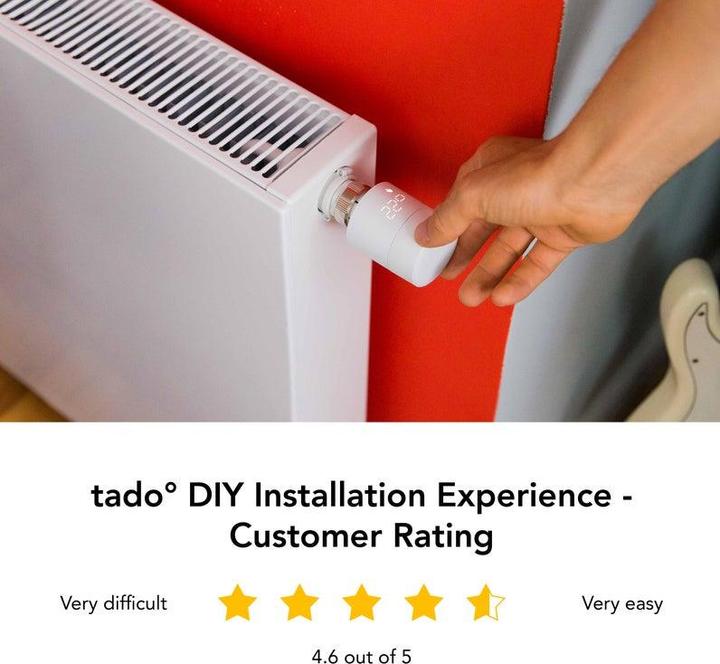 Actual product image tado° Radiator thermostat