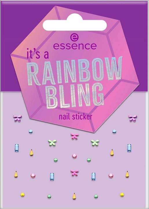 essence it's a RAINBOW BLING nail sticker stickers pour ongles (Décoration des ongles)