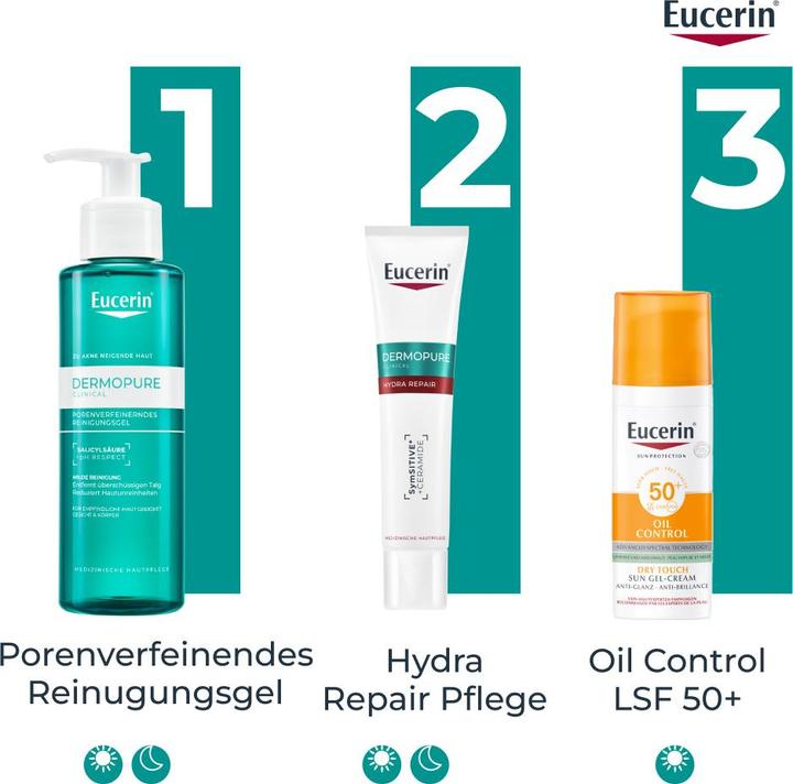 Image du produit Eucerin Soins hydratants accompagnant la thérapie (40 ml, Crème de jour)