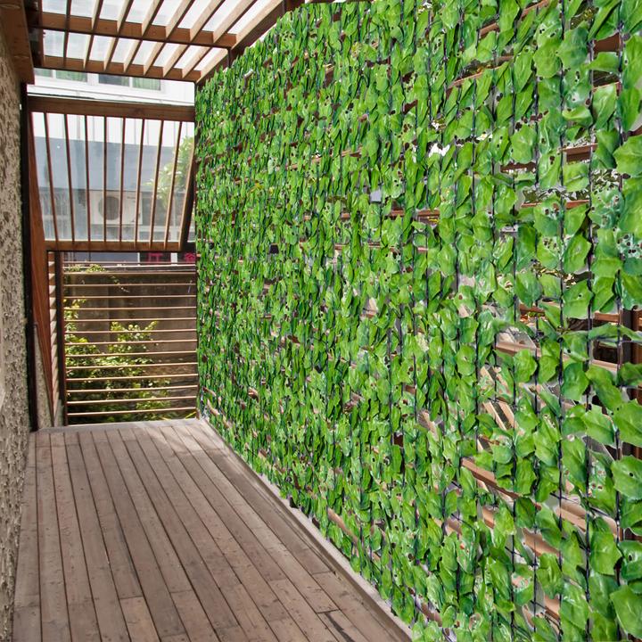 Produktbild Outsunny Sichtschutz Künstliche Hecke Wanddekoration (300 cm)
