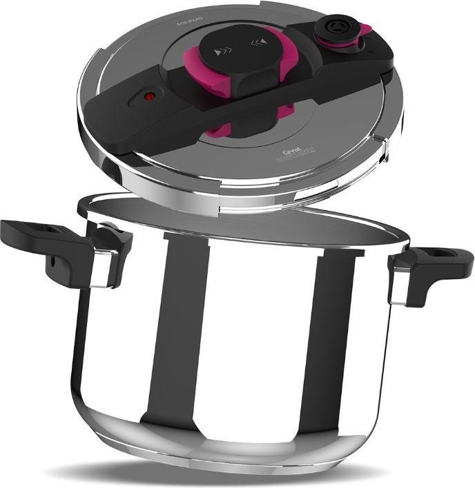 Produktbild Taurus Great Moments 6L SuperrapidL Edelstahl (Dampfkochtopf, Edelstahl)