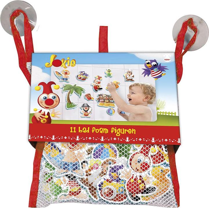 Produktbild Bambolino Toys Badefiguren Jokie im Aufbewahrungsnetz, 10 Stk.