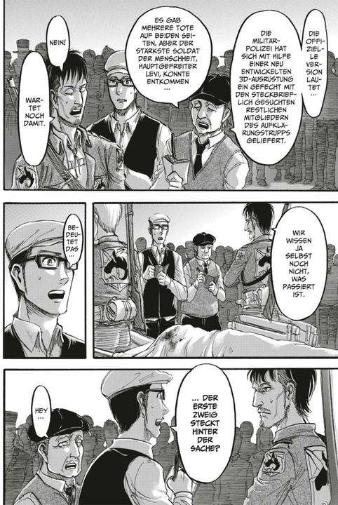 Produktbild Attack on Titan, Band 15 (Deutsch, Hajime Isayama, 2016)