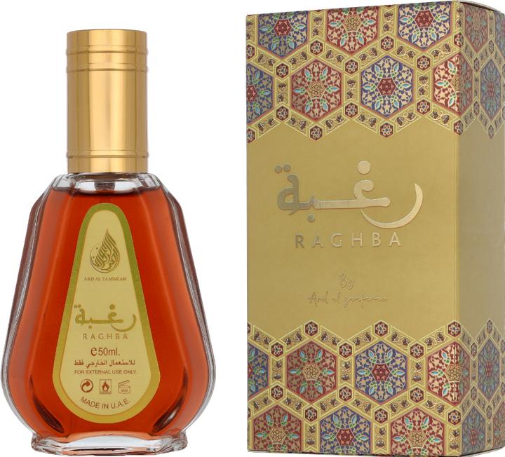 Actual product image Lattafa Perfumes ARD AL ZAAFARAN Raghba EDP spray 50ml (Eau de parfum, 50 ml)