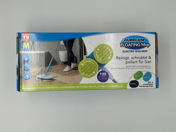 Actual product image Hurricane Floating Mop (1 pcs.)