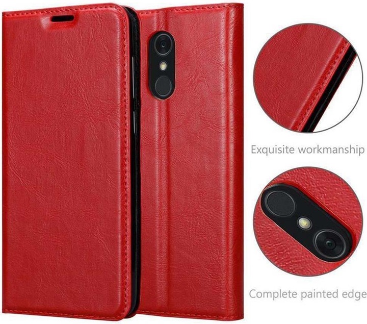 Actual product image Cadorabo Book Invisible Magnet Cover (LG Q Stylus)