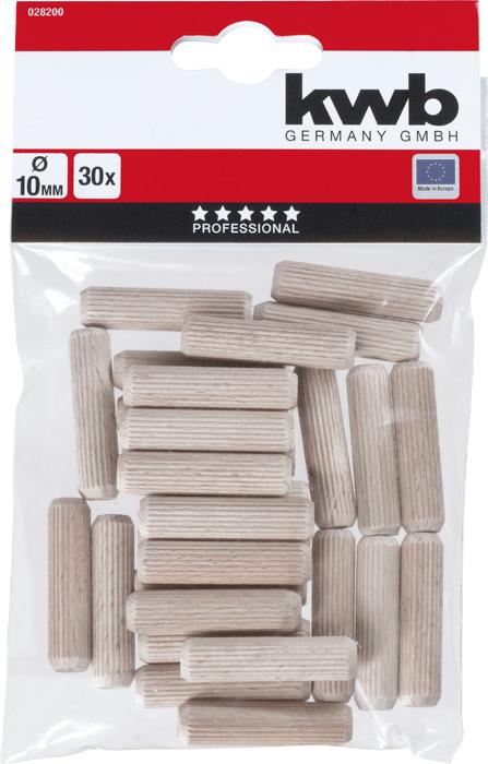 Immagine prodotto kwb Spine in legno, 10 x 40 mm (30 pz.)