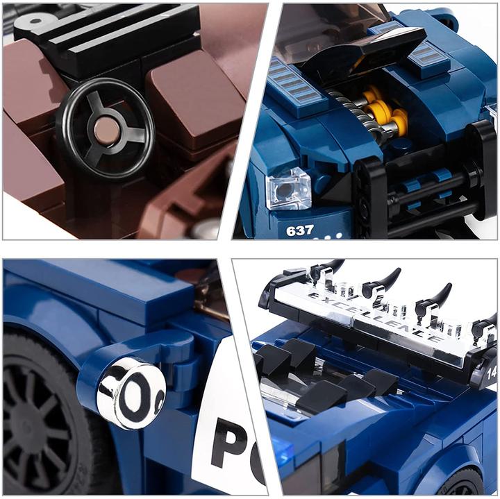 Produktbild Mould King US Polizeiwagen mit Displaybox