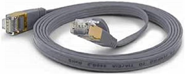 Wantec Flat CAT6A FTP patch cable (F/UTP, CAT6a, 0.20 m)