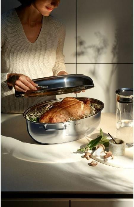 Actual product image WMF Extra roaster (41 cm, Casserole + Stewpot, Stainless steel)