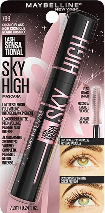 Actual product image Maybelline New York Lash Sensational (1 Extra Deep Black)
