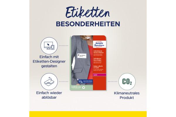 Produktbild Avery Namensetiketten