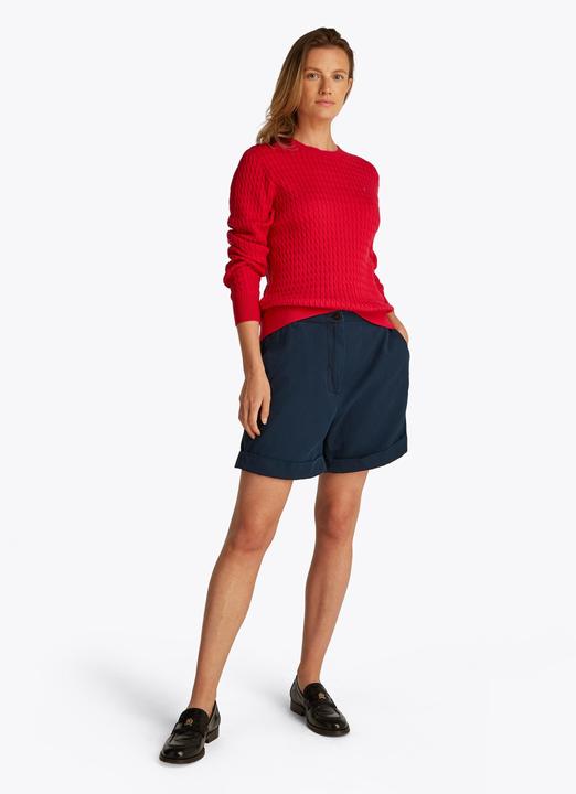 Produktbild Tommy Hilfiger Felpa con Cappuccio a Collo Alto e Maniche Lunghe (L)