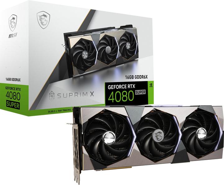 Actual product image MSI GeForce RTX 4080 SUPER 16G SUPRIM X (16 GB)