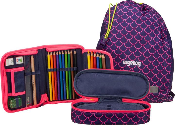 Produktbild Ergobag Schultaschen Set CUBO PerlentauchBär 2026 (19 l)