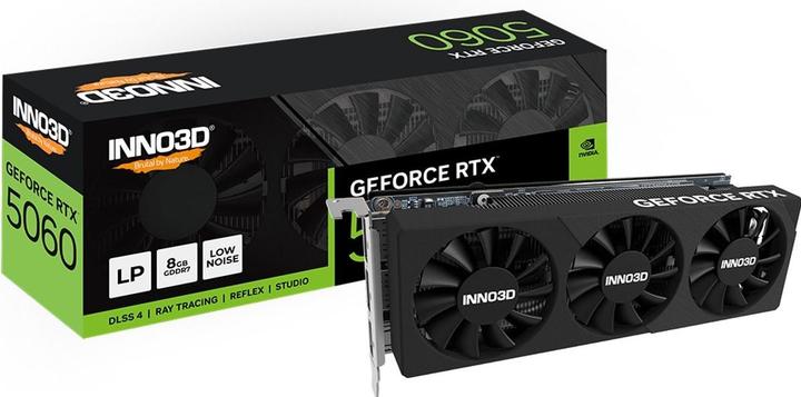 Produktbild Inno3D VGA RTX5060 8GB X3 Low Profile (8 GB, GDDR7)