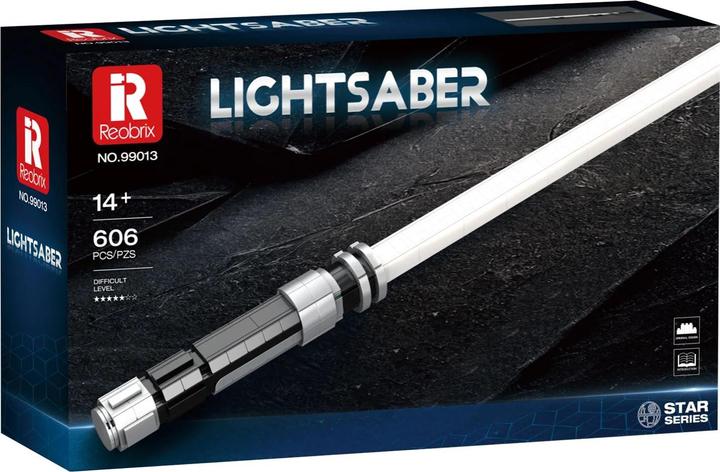 Actual product image ReoBrix White lightsaber