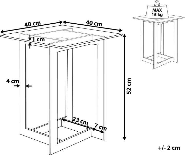 Image du produit Beliani Crystal