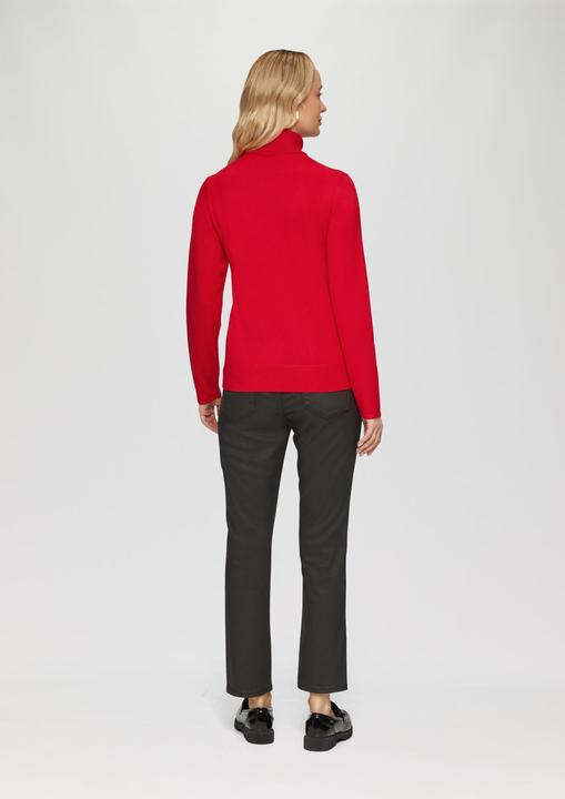 Image du produit S.Oliver Strickpullover Feiner Rollkragenpullover mit Ajour-Details (48)