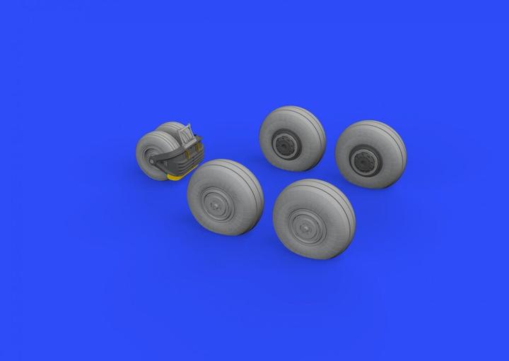 Produktbild Eduard SU-34 wheels for Hobby Boss