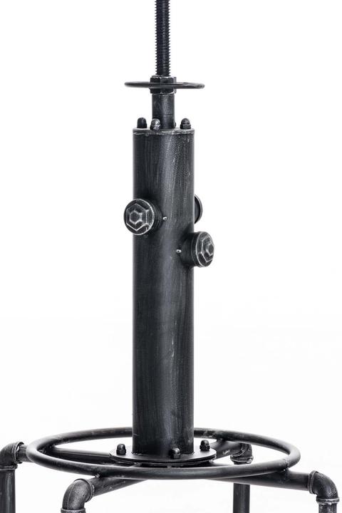 Immagine prodotto CLP Tavolo da bar Lumos, legno, argento antico