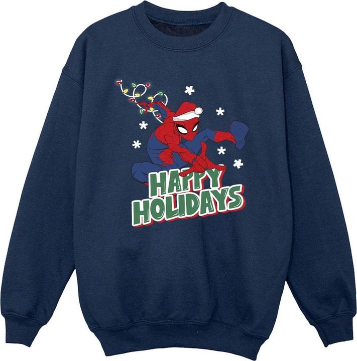 Produktbild Spiderman Happy Holidays Sweatshirt Mädchen (104)