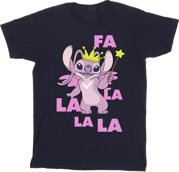 Produktbild Disney Lilo & Stitch Angel Fa La La TShirt Mädchen (140, 146)