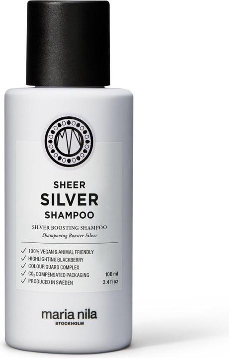 Produktbild Maria Nila Care & Style - Sheer Silver Shampoo (100 ml, Flüssiges Shampoo)