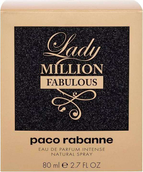 Actual product image Paco Rabanne Lady Million Fabulous (Eau de parfum, 80 ml)