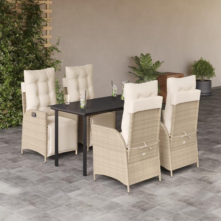 Produktbild vidaXL Garten Essgruppe (140 x 70 x 74 cm)