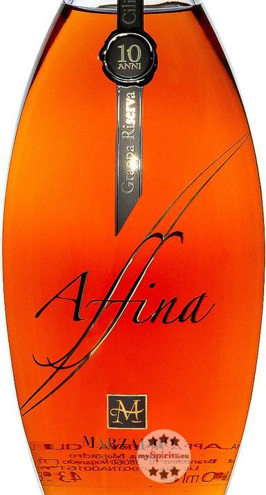 Produktbild Marzadro Grappa Affina Ciligio 1l 43%