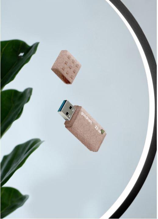 Produktbild Goodram UME3 - 32 GB - USB Typ-A - 3.0 - 60 MB/s - Kappe - Beige (32 GB, USB-A)