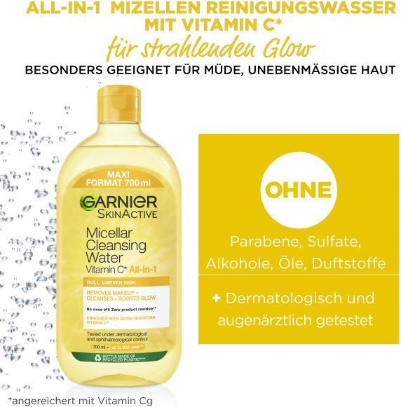 Valori nutrizionali e ingredienti Garnier WC Micellaire (Tonico per il viso, 700 ml)